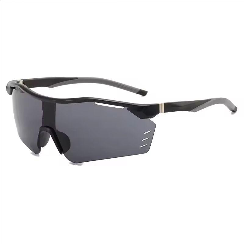 

New Cycling Glasses Outdoor Sports Men s And Women s Colorful Sunglasses Mercury Mirror Windproof Sunglasses 3015 чёрный