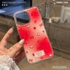 Niche Red Apple Applicable Apple 15pro Bracket Mobile Phone Case IPhone 16 Full Inclusive Protective Case Summer