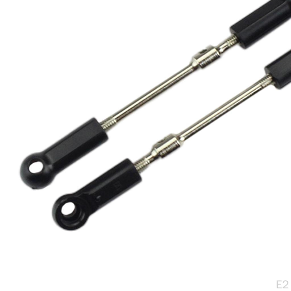 2x RC Car Linkages Pull Rod 4001 1:10 Truck Spare Parts