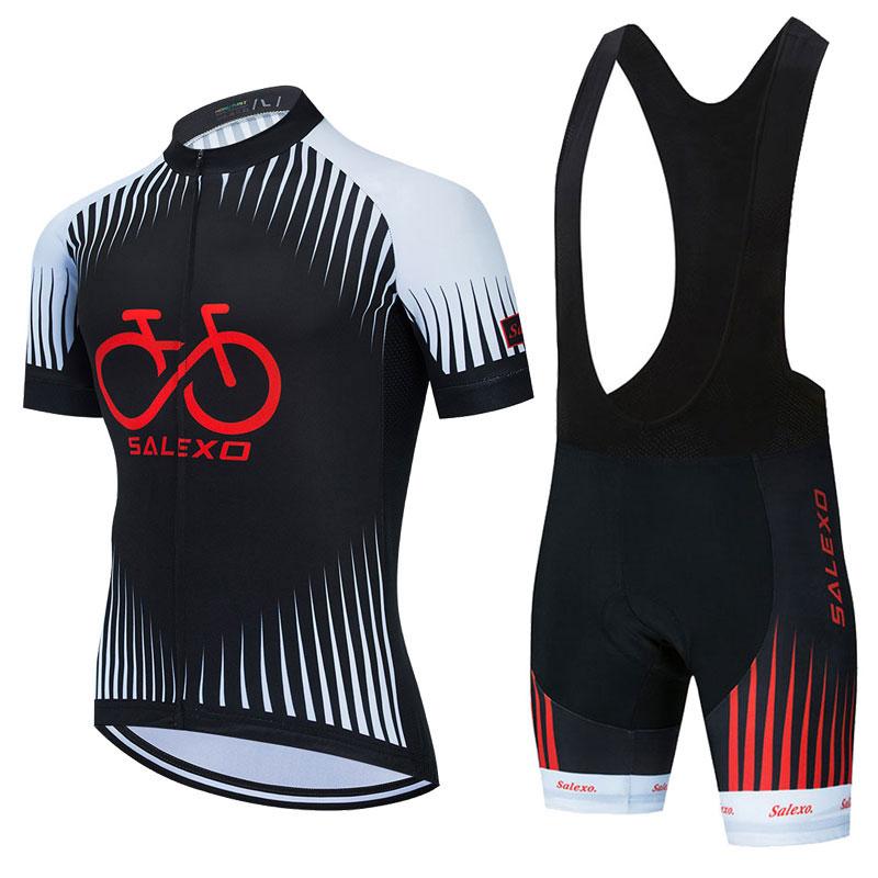 2026 Summer Breathable Cycling Suit Set Men New Short Sleeve Road Team Bicycle Jersey Cycling Clothing Bib Shorts Suits Bike Wear Clothes