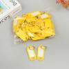 30Pcs Useful Key Tags Oil-Resistant Compact Key Labels Versatile Environmentally Friendly Lunchbox Luggage Key