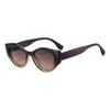 Retro Cat Eyes Sunglasses With Y2K Design For Outdoor UV Protect Plastic Frame