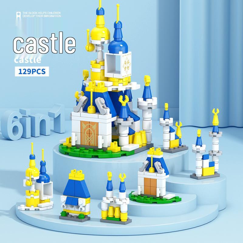 City Architecture Building Blocks Set: Compatible with Lego, Educational Toy for Boys & Girls