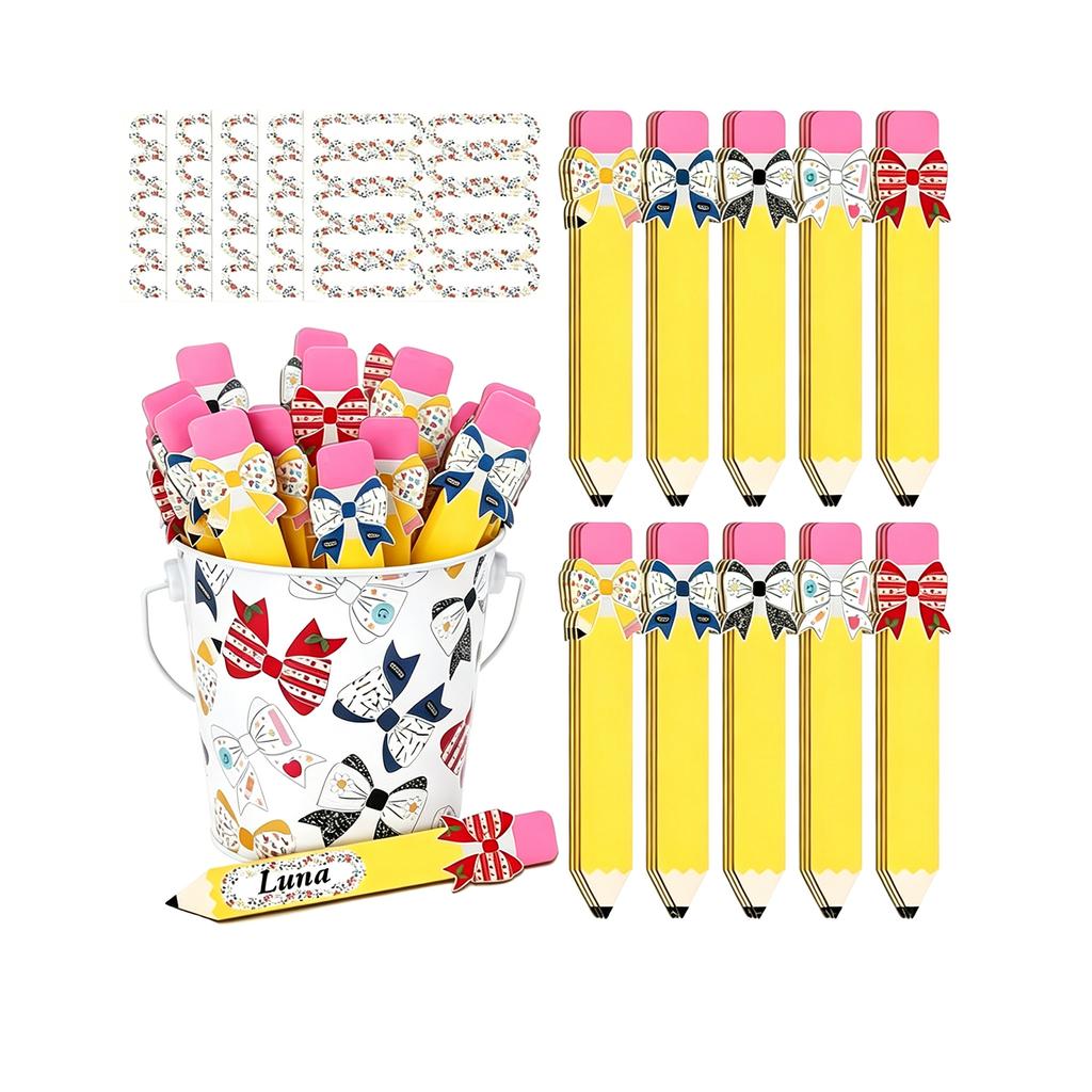121 Pencil Shape Sticks with Storage Cup for Home and