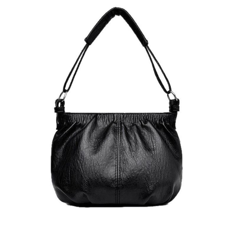 

Handbag New large-capacity messenger shoulder bag 21*13*16cm коричневий