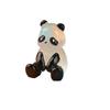 Glowing Panda Mini Figurines Miniature Panda Micro Landscape Ornament Glowing In Dark Miniature Flower Potted Decor(5pcs/set )