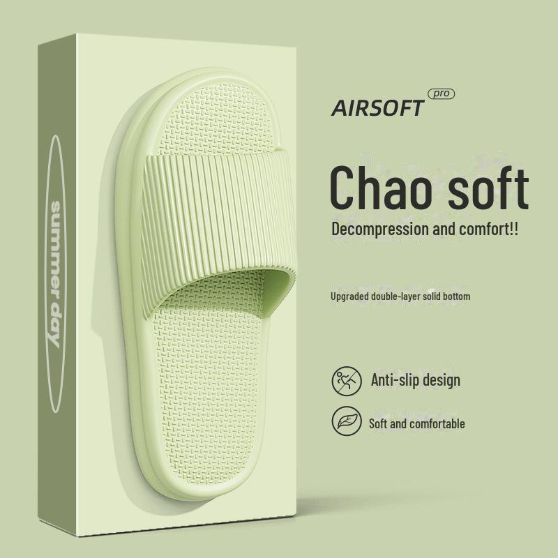 Comfort-Fit Men's Non-Slip EVA Sandals: Indoor/Outdoor Summer Slippers