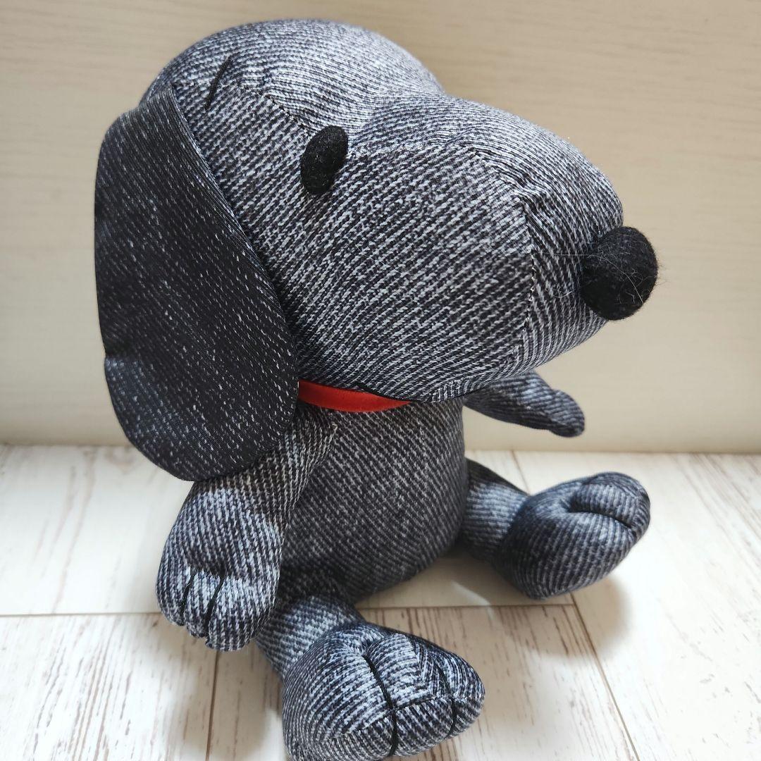 New and unused SNOOPY denim stuffed toy with Approx. 261512
