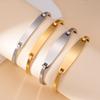 Stainless Steel Engravable Fashion Bracelet - Luxurious & Lightweight