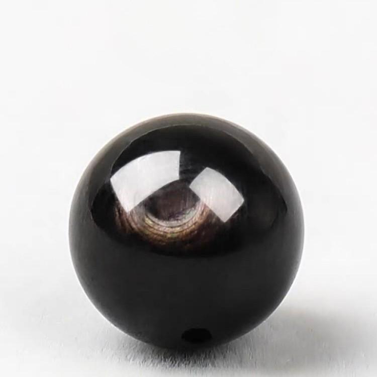 Golden Rutile Quartz Cat's Eye Round Bead Bracelet - DIY Jewelry Accessories