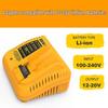 Compatible with Dewalt 12V-20V Power Tool Battery Charger DCB118 for Lithium Batteries.