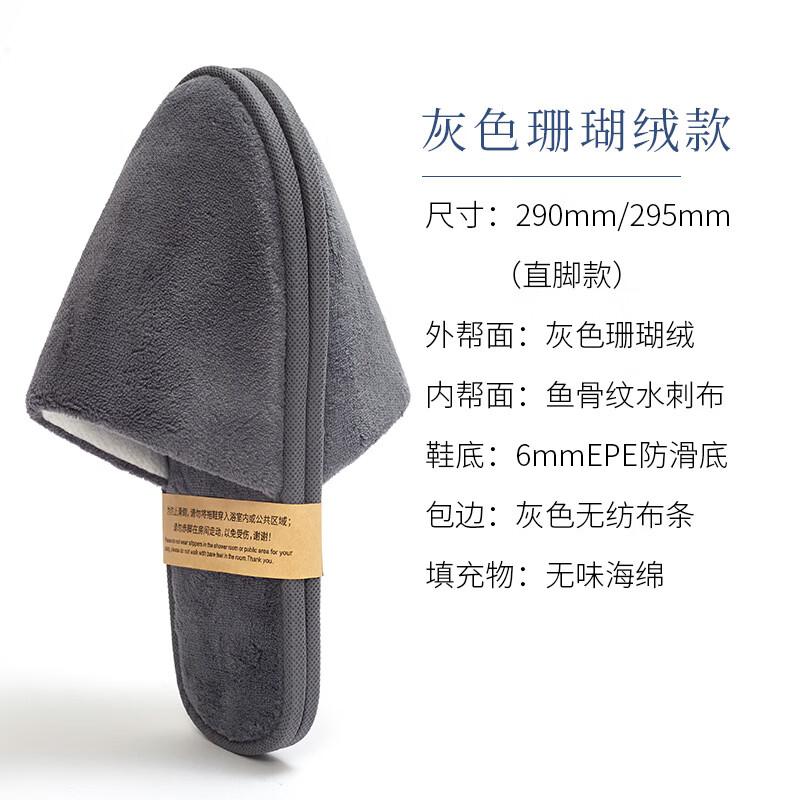 Disposable Coral Fleece Slippers