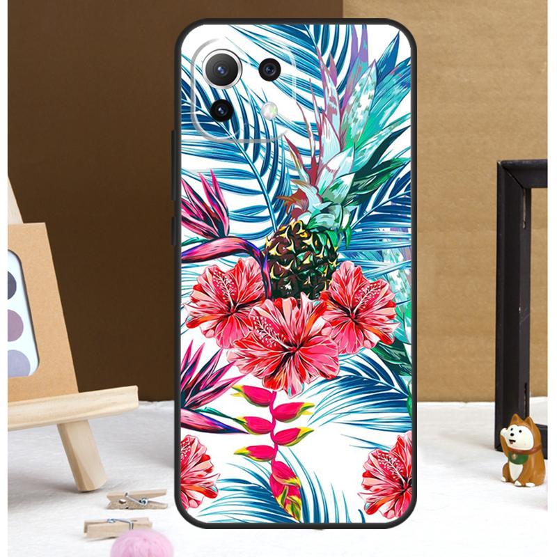 Tropical Paradise Hawaiian Birds Case For POCO M6 X3 X5 X6 Pro F3 F5 M5s Cover For Xiaomi 13T 12T 11T 14 Pro 12 13 Lite Case