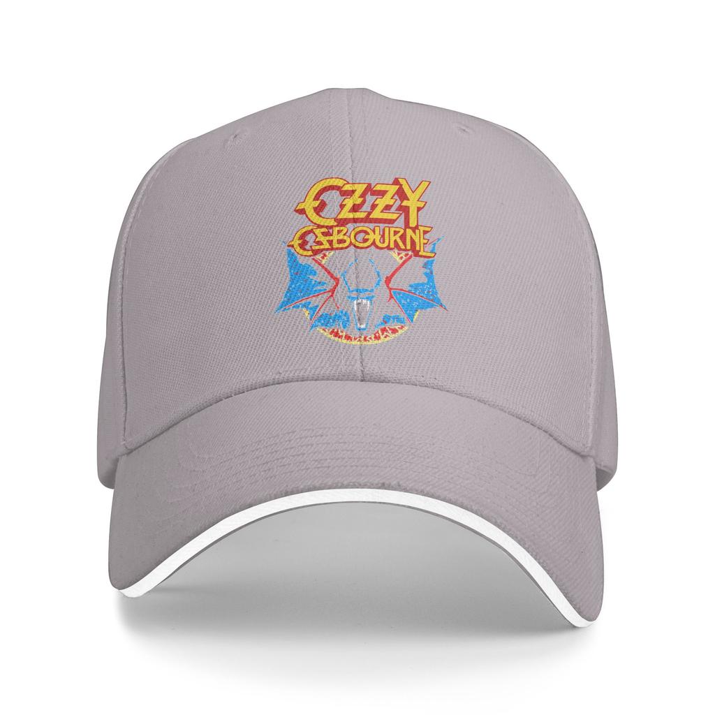 Ozzy Osbourne Bat Sun Baseball Cap Summer Female Male  Design Trucker Hat Hot Sale Street Style Hunting Camping Snapback Cap