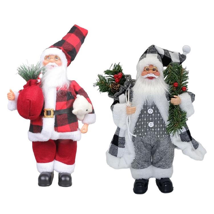 Christmas Standing Santa Claus Merry Christmas Decoartions For Home Ornaments Navidad Party Supplies