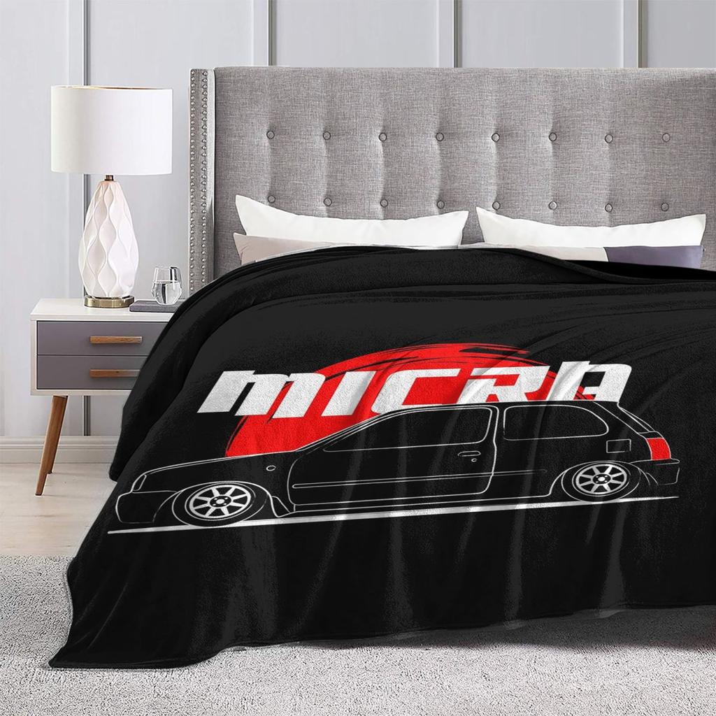 JDM Micra Blanket Soft Warm Flannel Throw Blanket Plush for Bed Living room Picnic Travel Home Couch