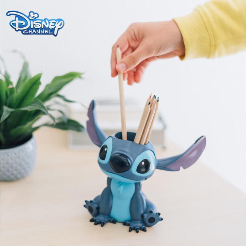 Disney Kreatywne pudełko do przechowywania artykułów piśmiennych i pojemnik na długopisy Stitch Dekoracja stołu w pokoju Uroczy i praktyczny prezent dla studenta