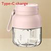 Type-c Usb Rechargeable Juicer Cup With Fast Spin And Foodgrade Plastic For Travel