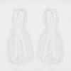 1 pair Chiffon Fabric Arm Covers Flare Shape Detachable Cuffs Fake Sleeves  Bridesmaids