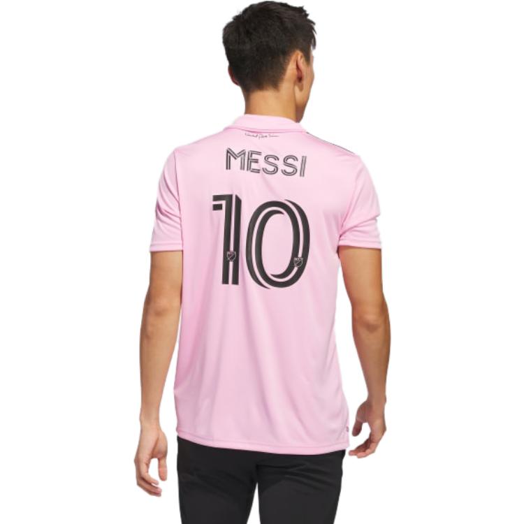 adidas Inter Miami CF Lionel Messi 22/23 Replica Home Jersey True Pink/Black Men Streetwear JE9701