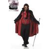 Vampire Costume - CALIFORNIA COSTUME - Blood Count Costume - Red and Black - Adult