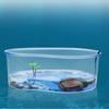Quartz Glass Aquarium Submersible Heater Low Water Level Ultra Short Turtle Tank Heater Adjustable 25w-150w