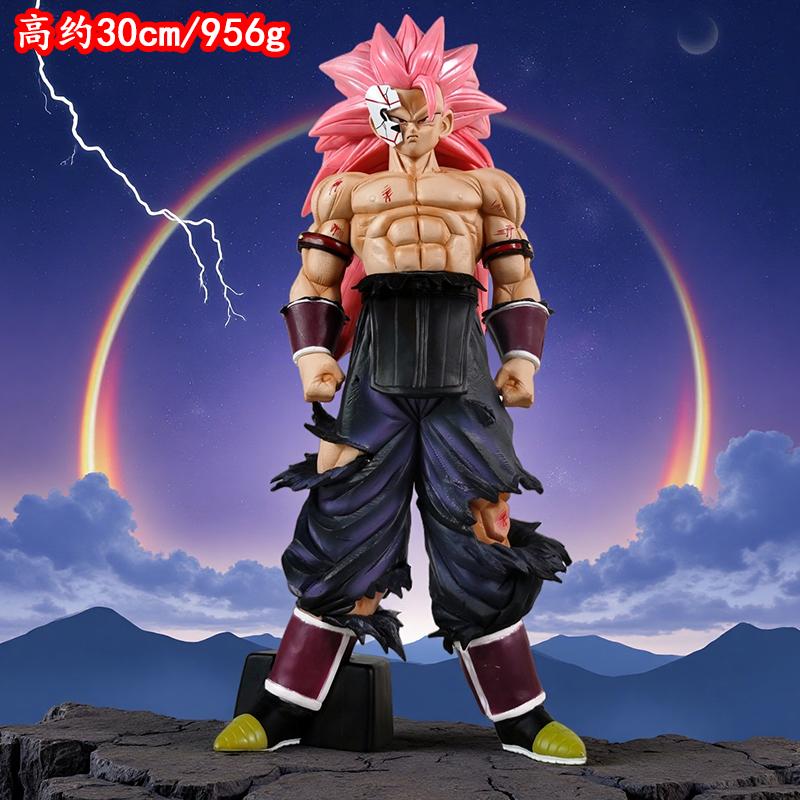 

Дроган Болл Супер Сайян Супер Три Злой Замас Маска Аниме Ручная Работа Модель Украшение