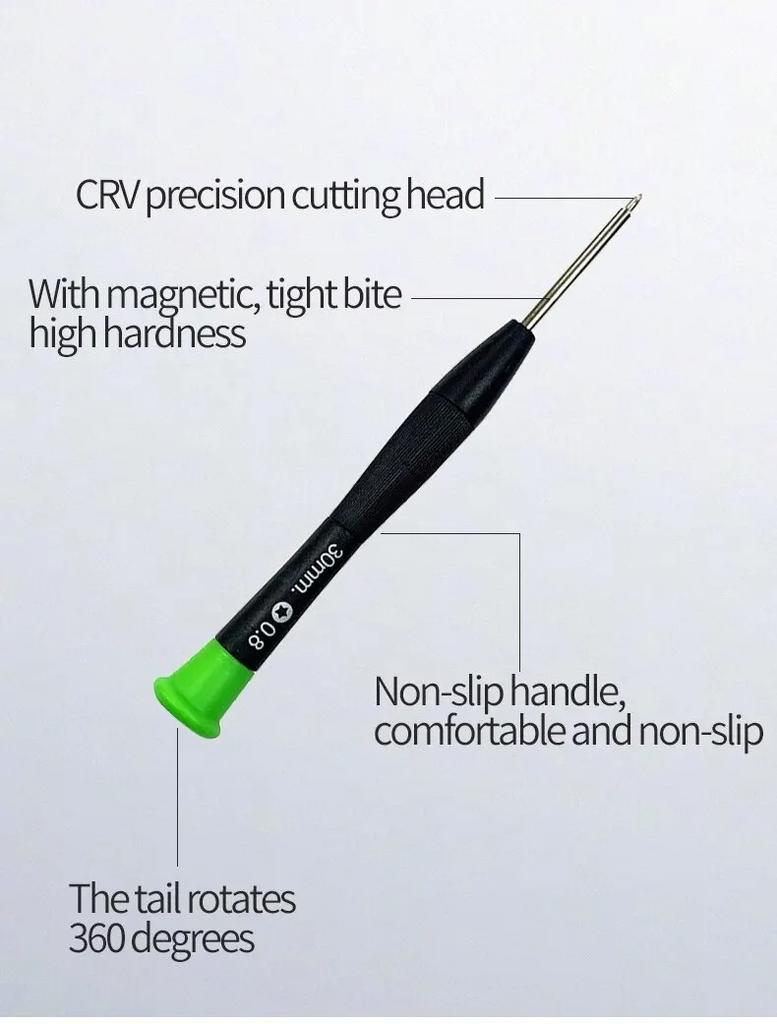34/15 in 1 Precision Repair Screwdriver Tool Kit for Mobile Phone Laptop Tablet Computer Electronics Disassembly and Maintenance