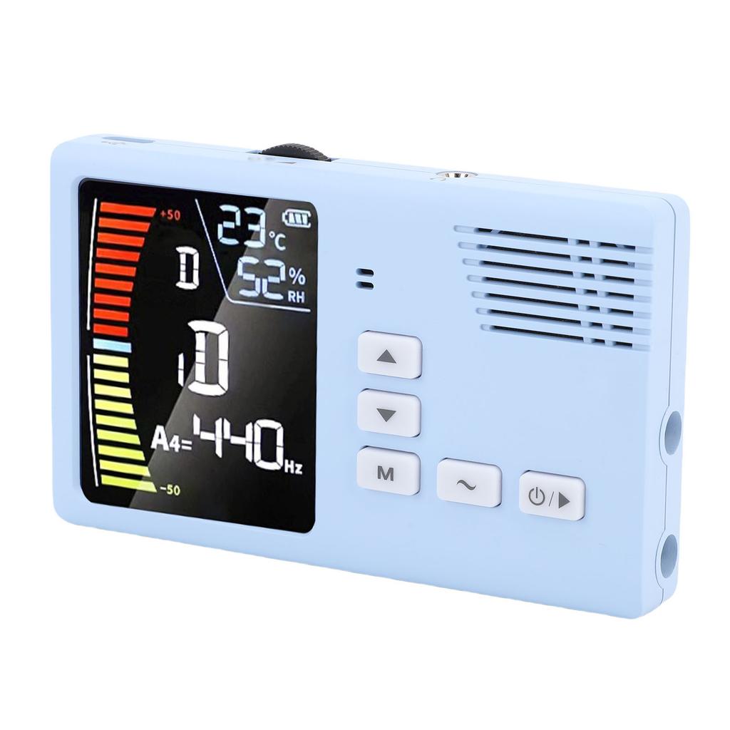 Metronome Tuner Rechargeable LED Display 3 In 1 Digital Tuner   Generator for   Guqin Erhu Pipa