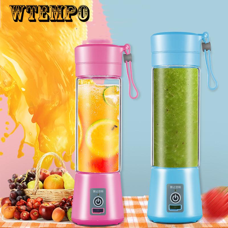 Brand Electric Fruit Juicer Mini Usb Rechargeable Portable Smoothie Maker Blender