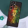 Rasta Lion Reggae Bob Marleys Case For Samsung Galaxy S24 S23 Ultra S22 Plus S20 S21 FE Note 20 10 S8 S9 S10 Plus Cover