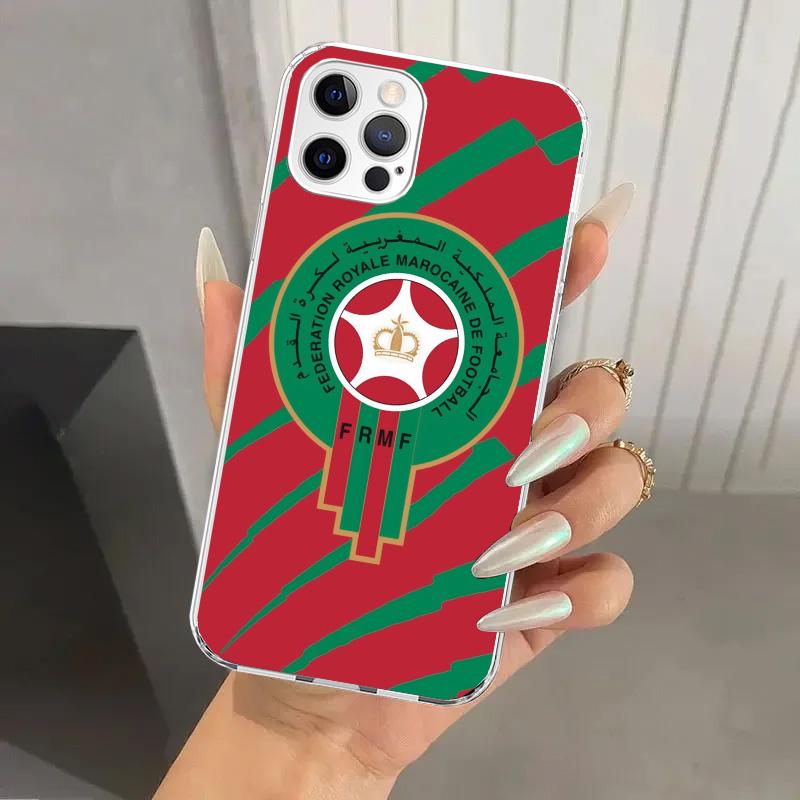 

Morocco Flag Phone Case for Iphone 17 Air 16 15 Plus 14 13 Mini 12 11 Pro Max 16E 7 8 SE 2020 Soft Funda Print Shell 16 15 14 13 iPhone 11
