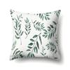 Polyester Pillowcase Nordic Plant Ins Style Flower Print Peach Leather Velvet Pillowcase