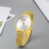 CURREN New Top Women's Watch Casual Quartz Watch Stainless Steel Milan Net Belt Watch