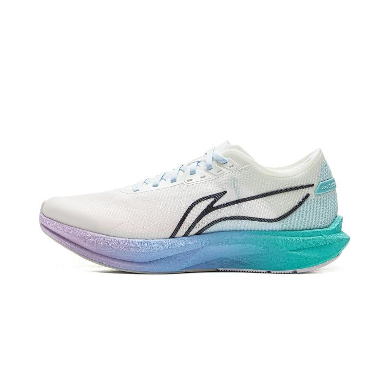 Li-Ning Table Tennis Shoes Unisex Low-top Training Shoes White Blue ARPV007-16 43