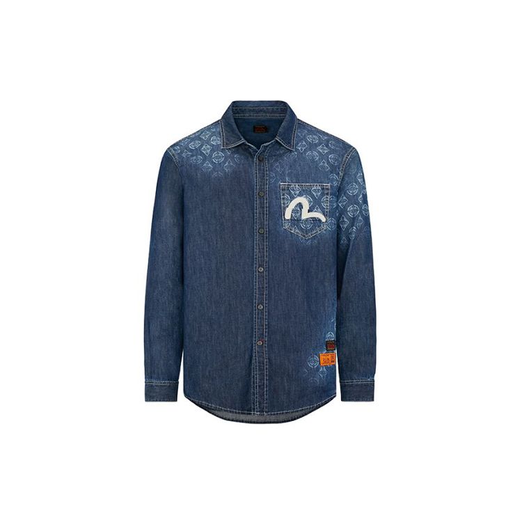 EVISU Versatile Shirt Men tops 2EAHTM0SL151DN