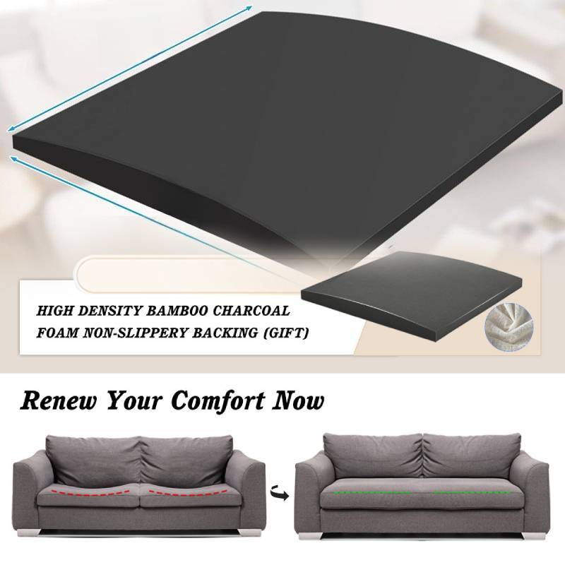Arched Foam Sitting Pad For Sofas With Highdensity Filling For Comfort And Support At Home