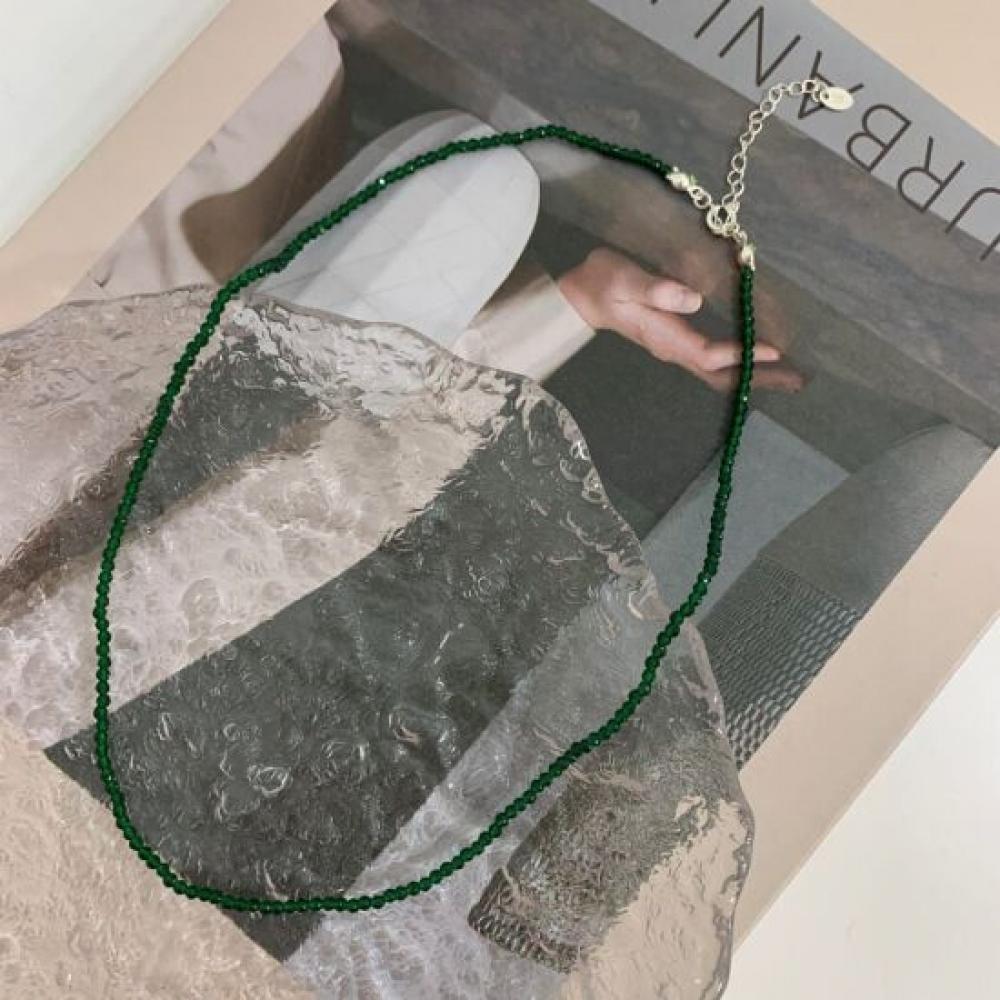C S In The Room Roma Silver 92.5 Color beadS neCklaCe 4Color