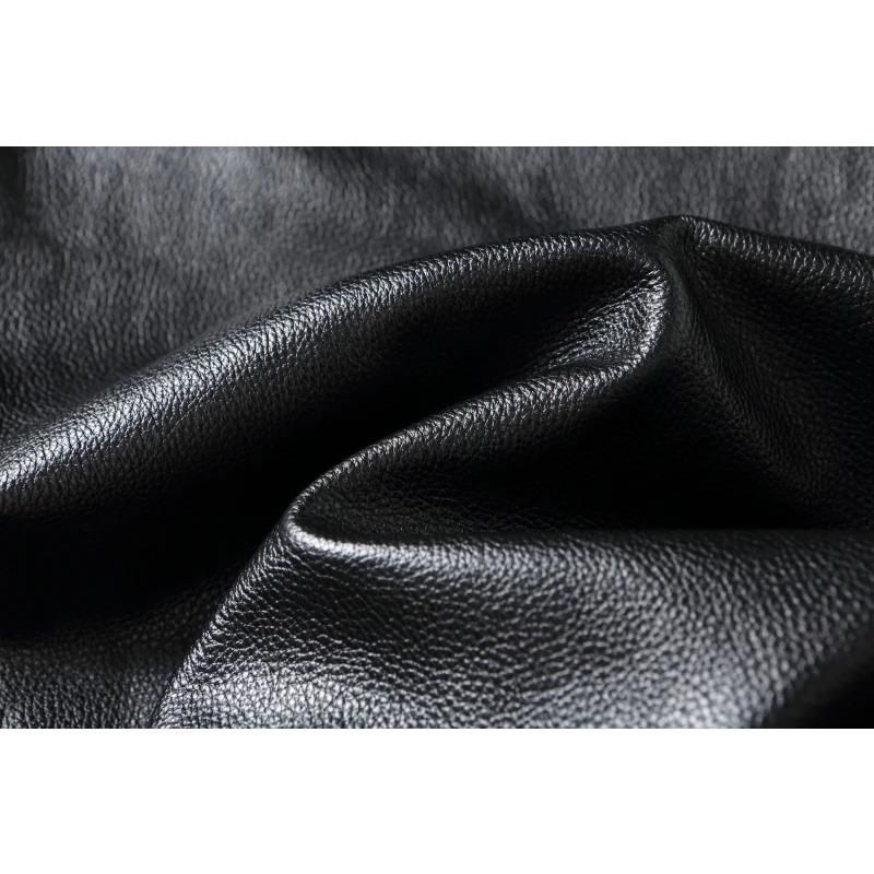 Chinese Size Removable Hooded Leather Jacket Men Genuine Cowhide Leather Coat Slim Biker Clothing Mens Coat Winter Veste Cuire Homme