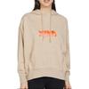 Nike X Atmos Collaboration WMNS NSW Circa Series Oversized Logo Hoodie Women Hoodie Pink Beige DM6776-200