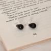 [silver925] Onyx Droplet Earring