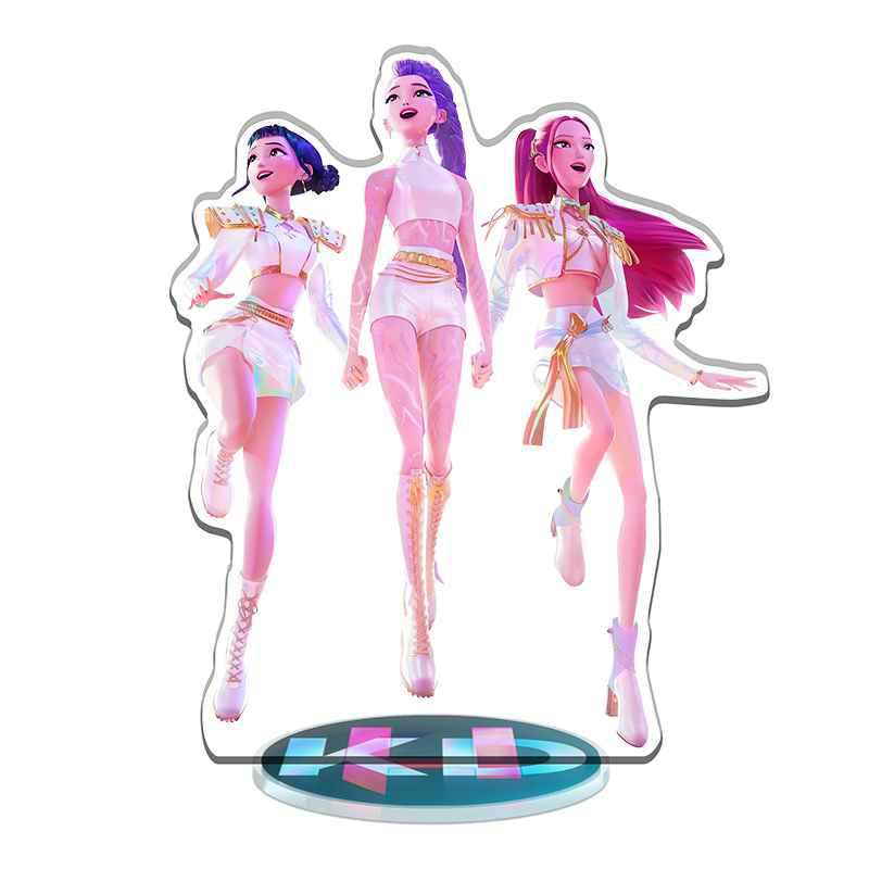 

Latest Seamless Inner Engraving Machine Cutting Kpop Demon Hunting Girl Group High Quality Acrylic Standee Cross Border 12-15.5CM