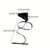 Women Sexy Black Half-Finger Gothic Punk Style Strap Leather Gloves Fingerless Hip-Hop Cosplay Stage Perfermence Accessories