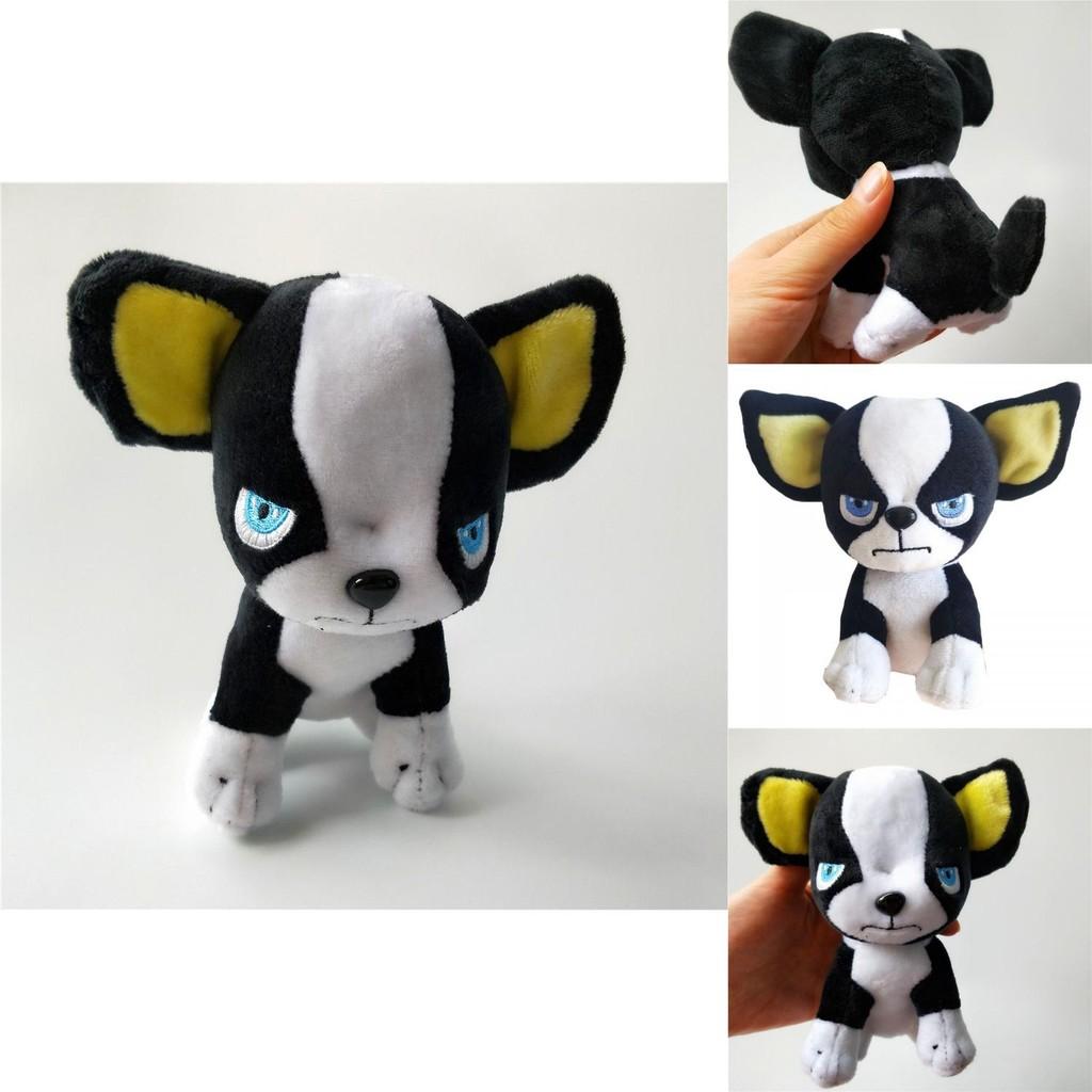 Peluche Super Morbido Jojo's Bizarre Adventure Golden Wind Cane Iggy Per Collezionisti E Bambini