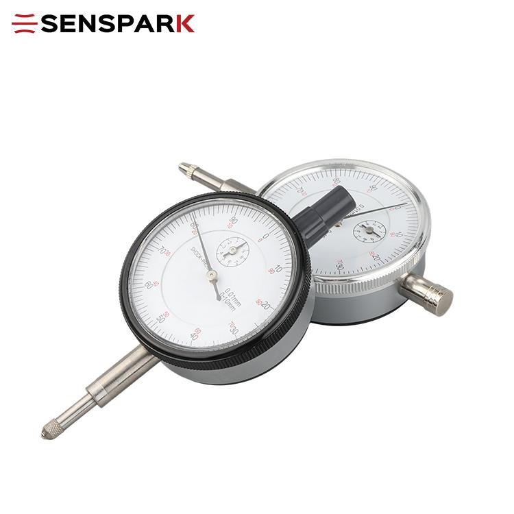 SENSPARK Mechanical Shockproof Dial Indicator Set Calibration Meter Head  High Precision 0.01mm Magnetic Meter Machine CZ-6A Mechanical Gauge Stand