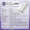 PD20W Dual-Port Charger for Apple Smartphones - Fast Quick Charge