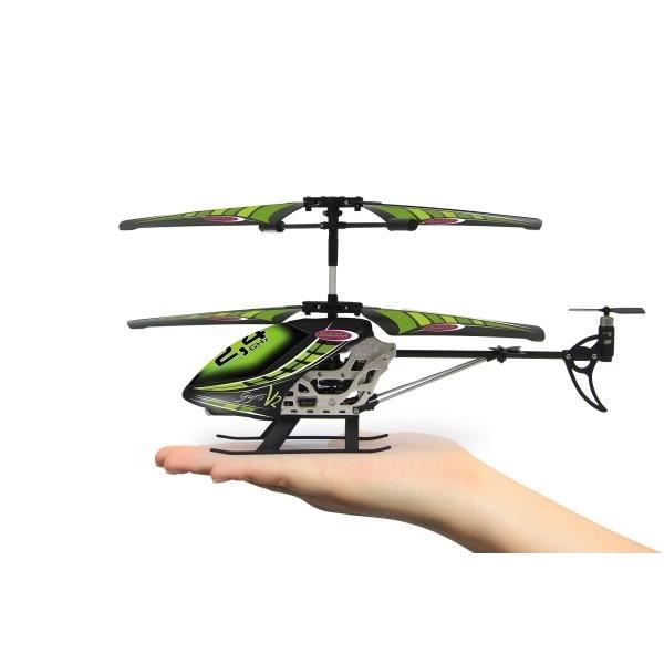 Jamara Spaceship Model - Gyro V2 - 038150 - Lithium Polymer Battery - Green and Black