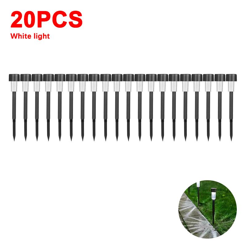 Solar Outdoor Lights Lampa ogrodowa Zasilany energią słoneczną Wodoodporna ścieżka krajobrazowa Outdoor na podwórko Trawnik Patio Dekoracyjne