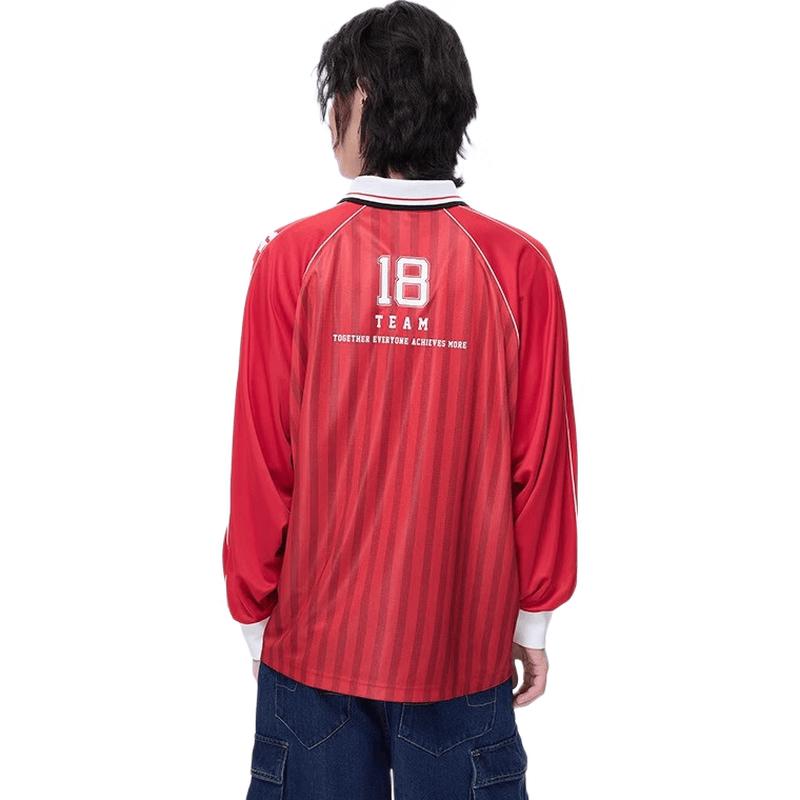 Kappa 2025 Summer Couple Long Sleeve Polo Shirt KPCJBPC10 M