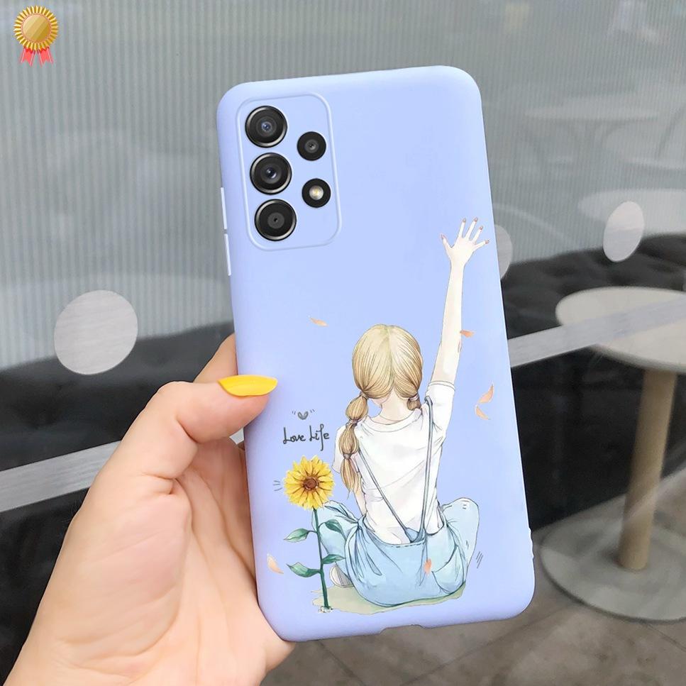 For Samsung Galaxy A23 5G Case Fashion Cute Clear Mate Men Women Soft TPU Silicone Phone Covers For Samsung Galaxy A23 4G Fundas